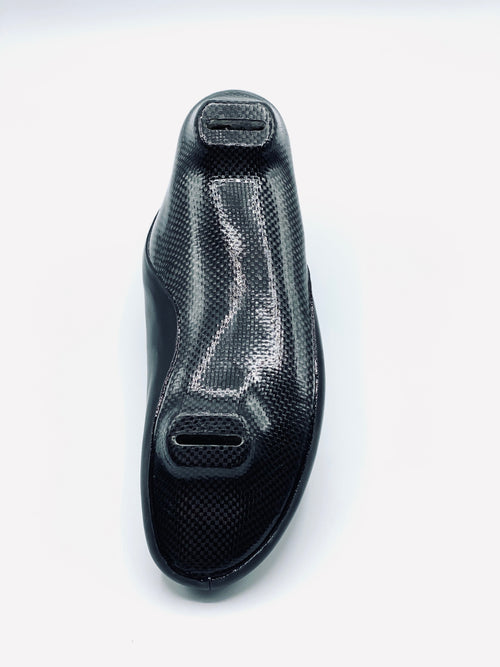 CBC ELEMENT black long track boot, underside