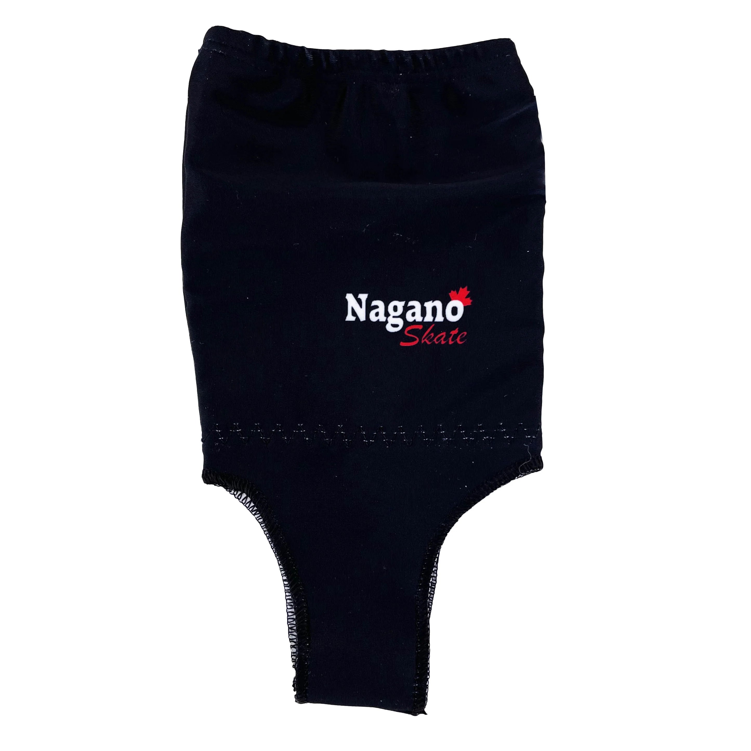 Nagano Skate Cut Proof Long Track Ankle Guards - black