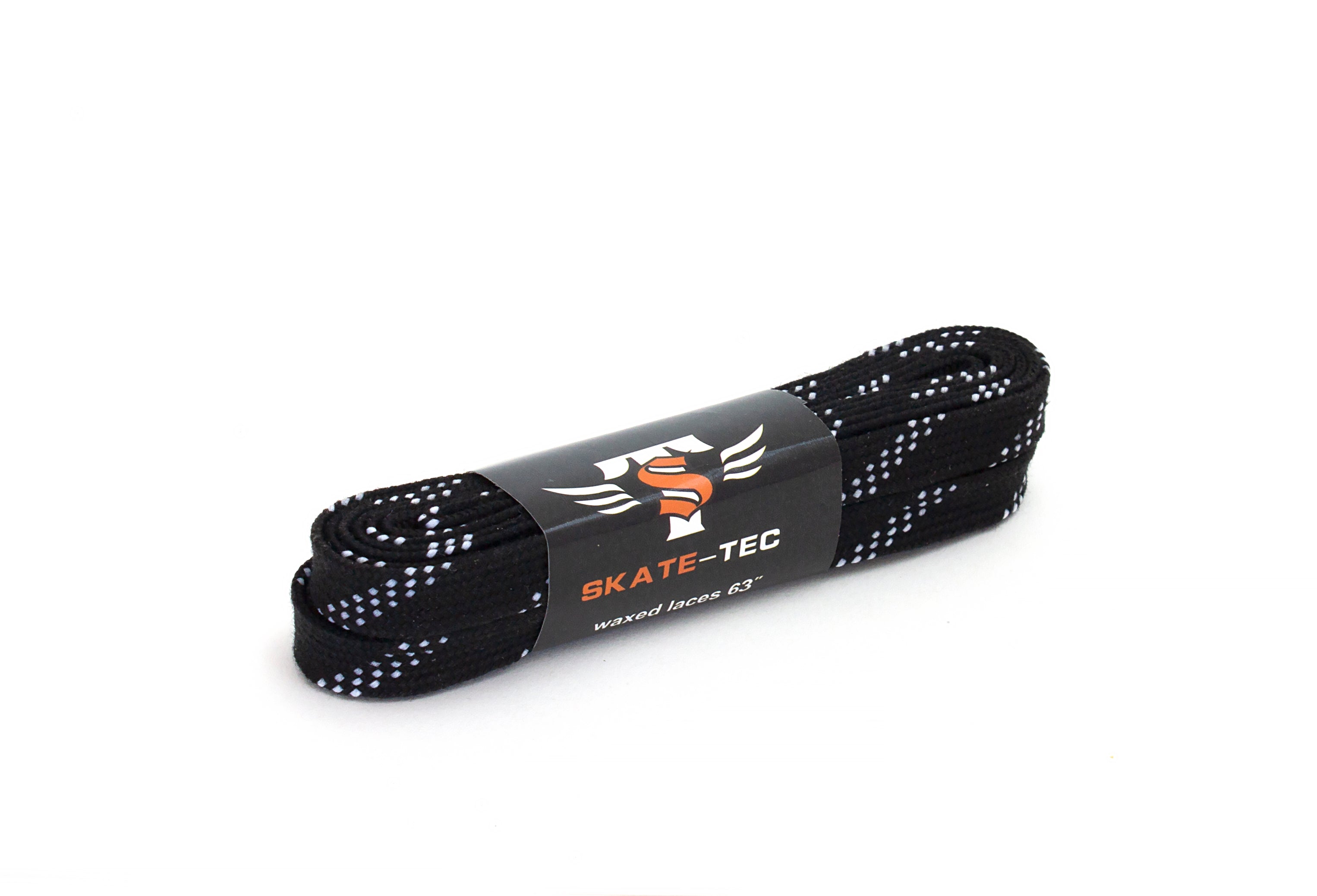 Skate-Tec Waxed Laces - Black