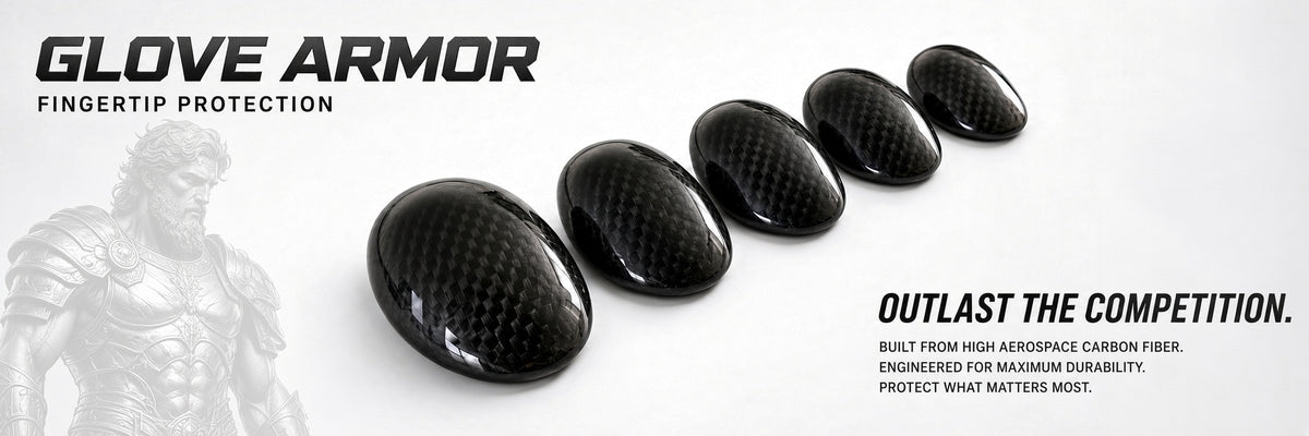 Glove Armor fingertip protection banner