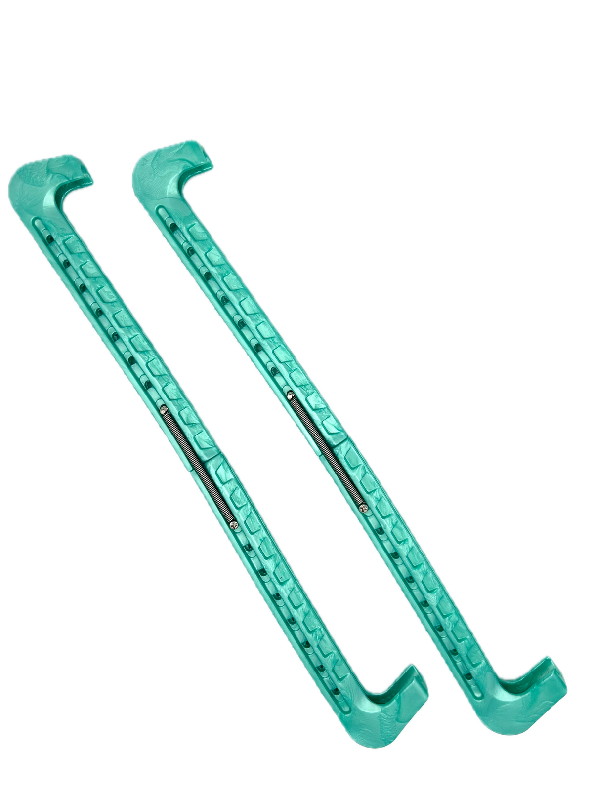 CBC Rigid Blade Guards, marbled teal pair